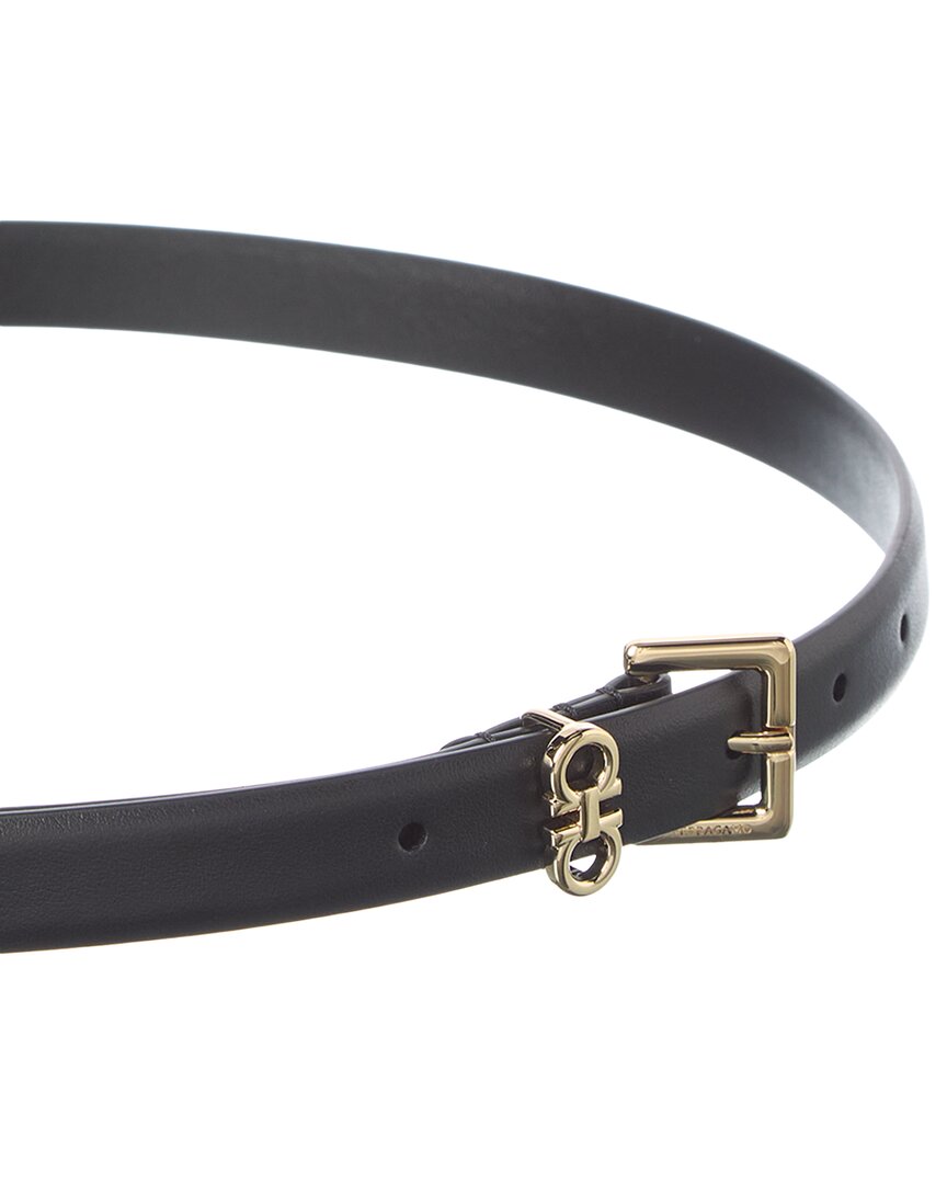 Ferragamo Gancini Leather Belt
