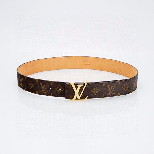 Louis Vuitton Men's Classic Monogram Belt – Iconic LV Buckle