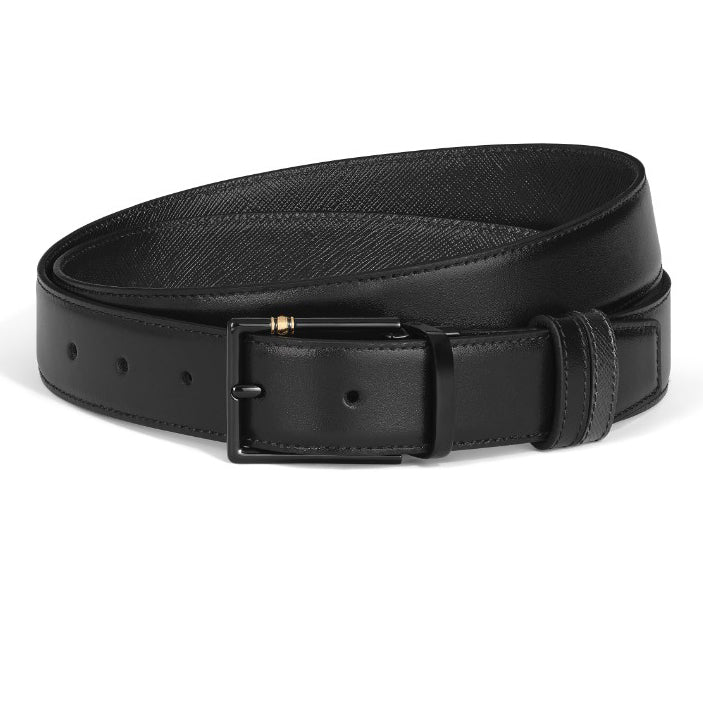 Montblanc reversible belt Leather Meisterstuck Sartorial 30 mm black 222209