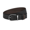 Montblanc reversible belt in black/brown Sartorial leather 35 mm 222357
