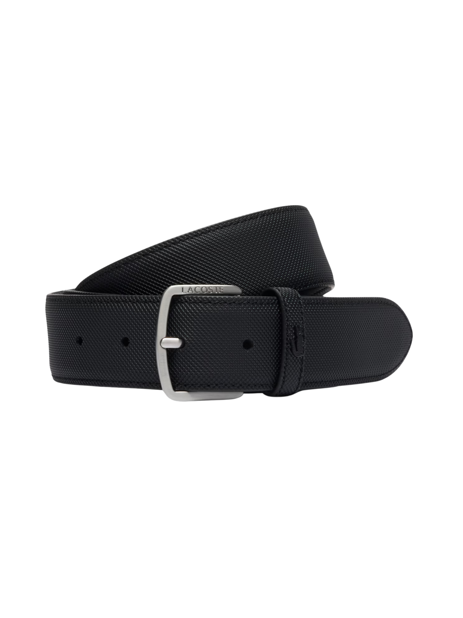 LACOSTE Petit Piqué Belt Black