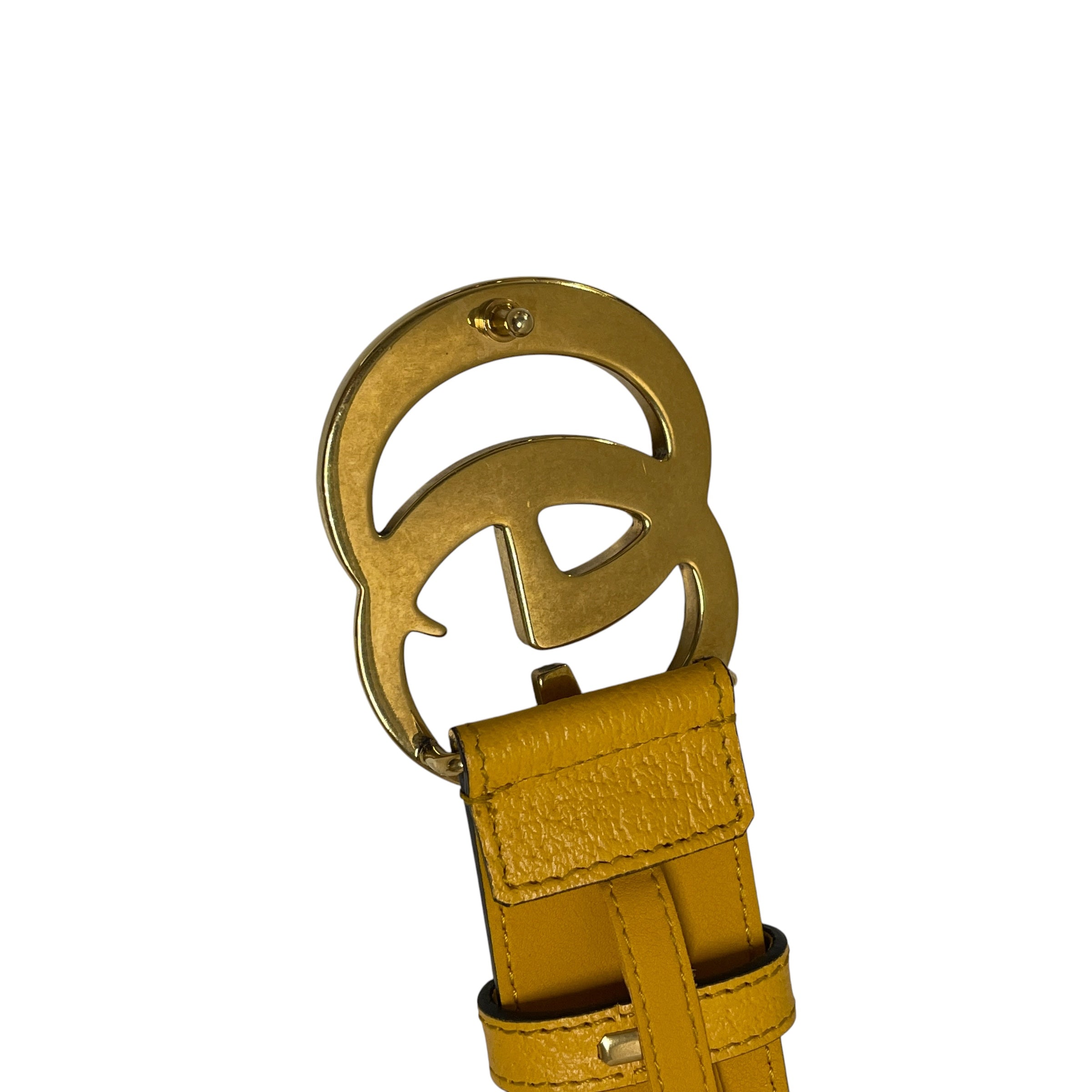 GUCCI/adidas/Belt/Monogram/YEL/double g