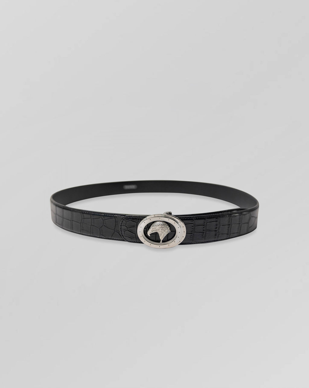 Stefano Ricci Crocodile Leather Belt Eagle Buckle