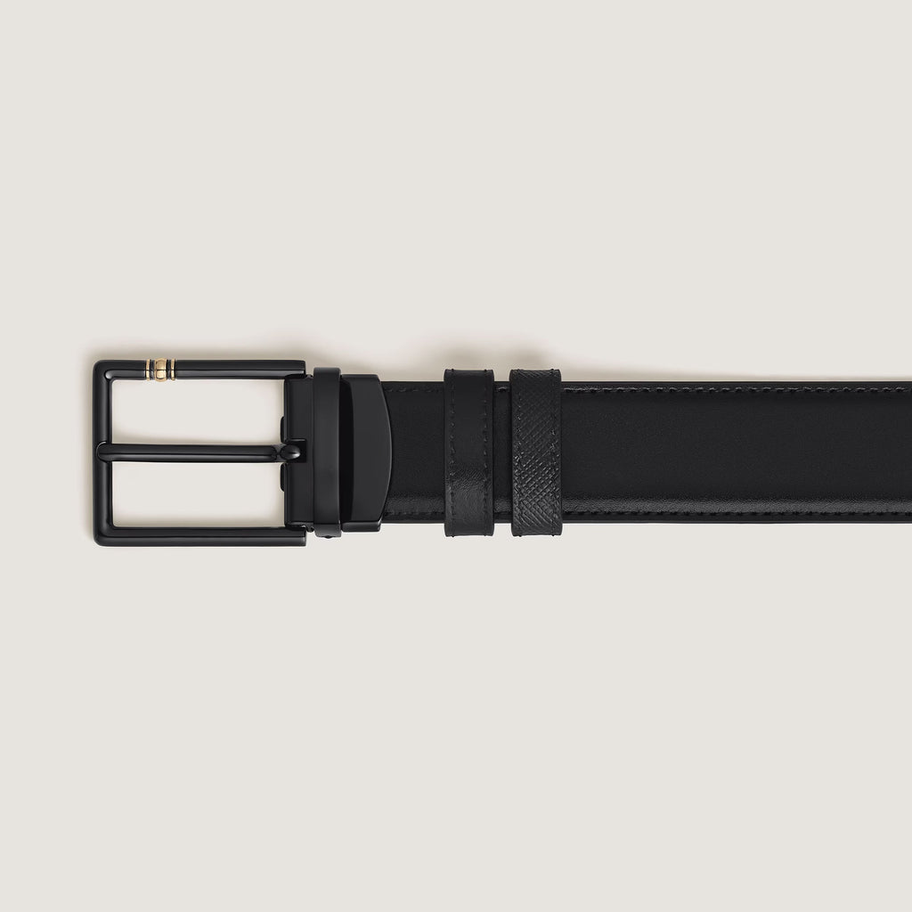 Montblanc reversible belt Leather Meisterstuck Sartorial 30 mm black 222209
