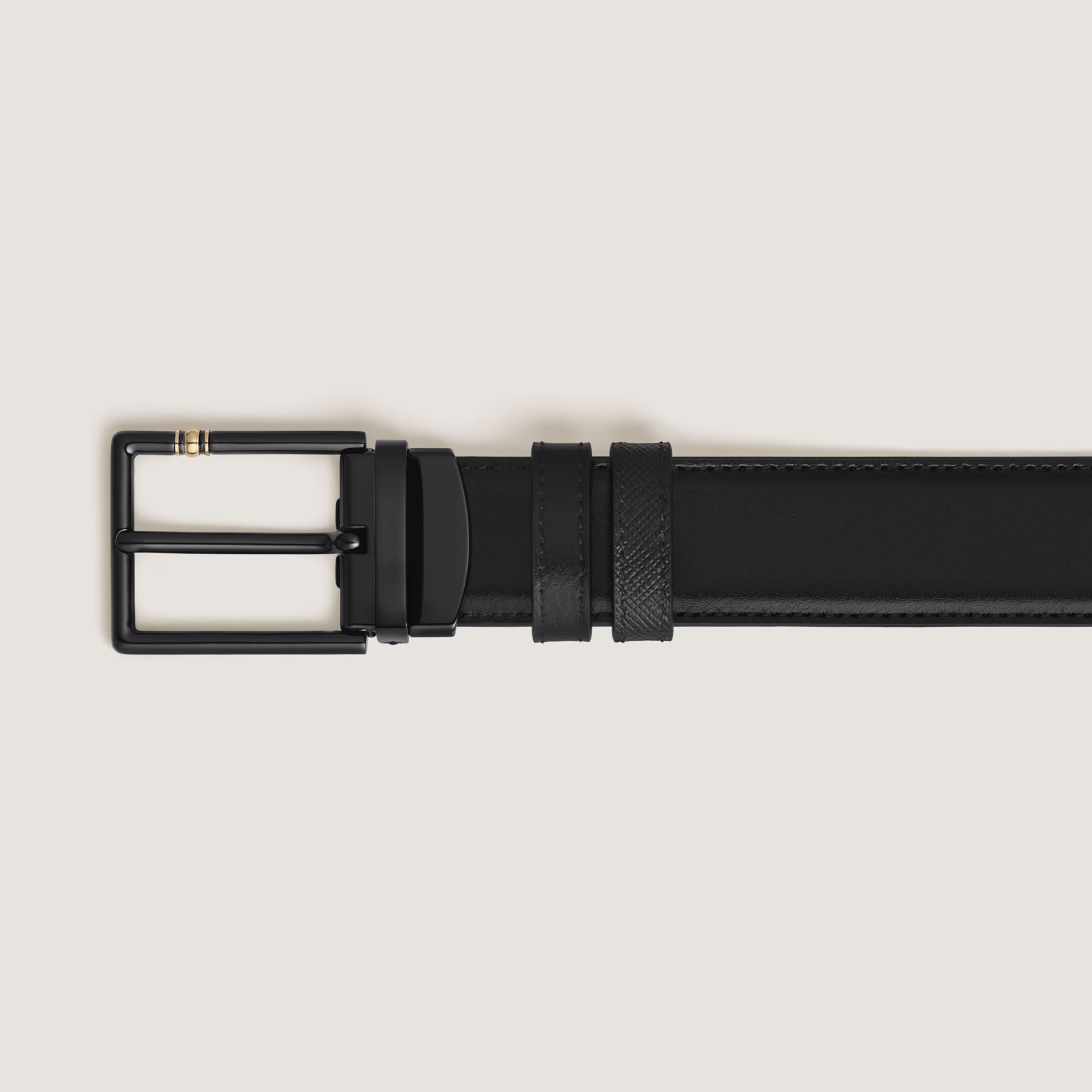 Montblanc reversible belt Leather Meisterstuck Sartorial 30 mm black 222209