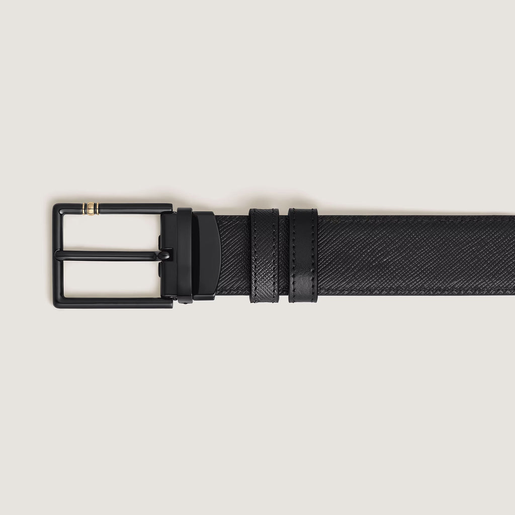 Montblanc reversible belt Leather Meisterstuck Sartorial 30 mm black 222209