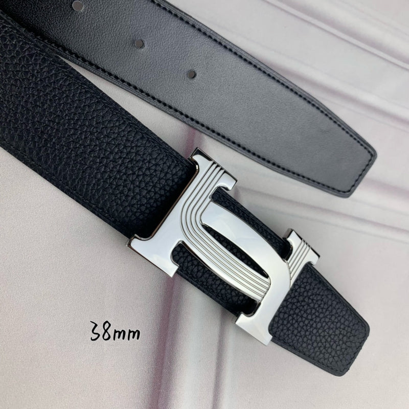 HBL5 Real leather 3.8CM 95-125CM Belt with all packing |Hermès belt