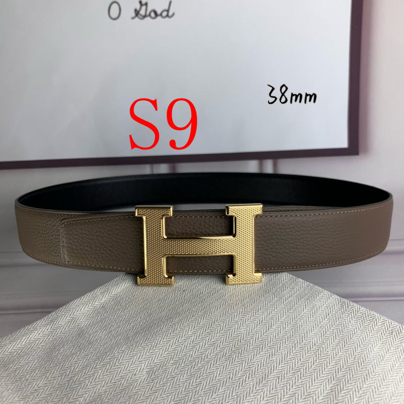 HBL3 Real leather 3.8CM 95-125CM Belt with all packing |Hermès belt