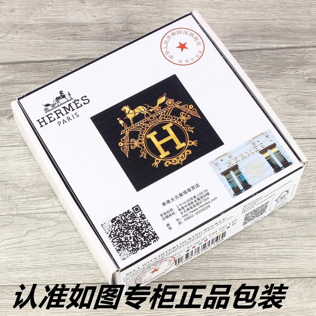 HM Original Belt 38mm Black Crocodile Pattern Gold Buckle 620264 |Hermès belt
