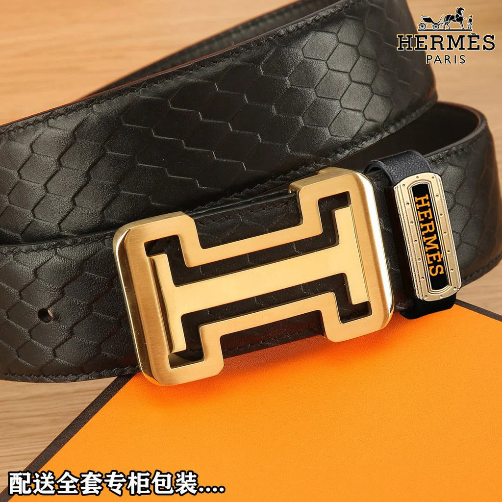 HM Constance Belt 38mm Black Togo Leather 619662|Hermès belt