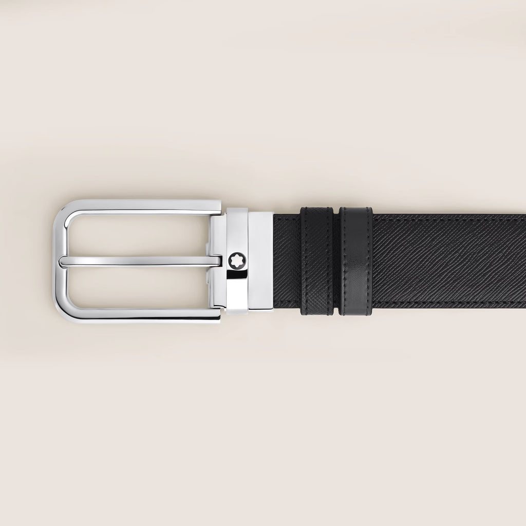Montblanc reversible belt 35 mm Sartorial leather rectangular buckle 223411